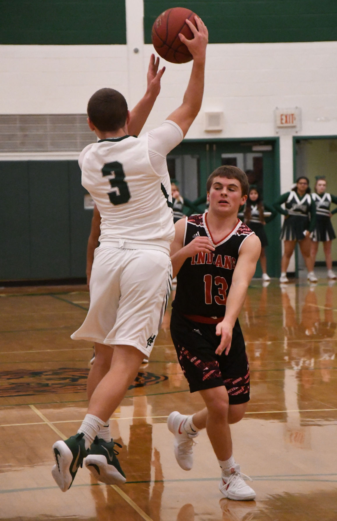Glens Falls vs Hudson Falls boys basketball